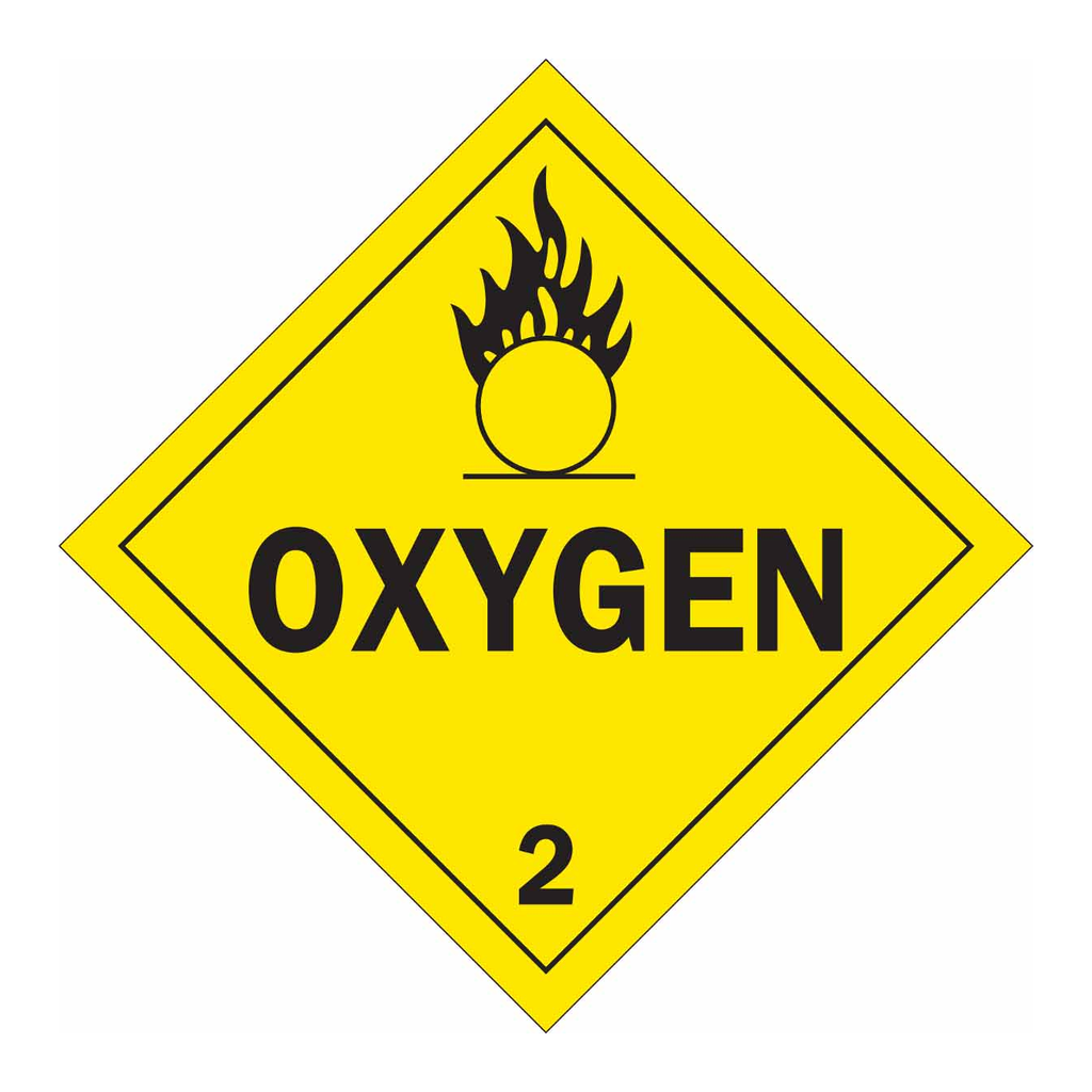 Brady DOT Hazardous Material Shipping Labels
