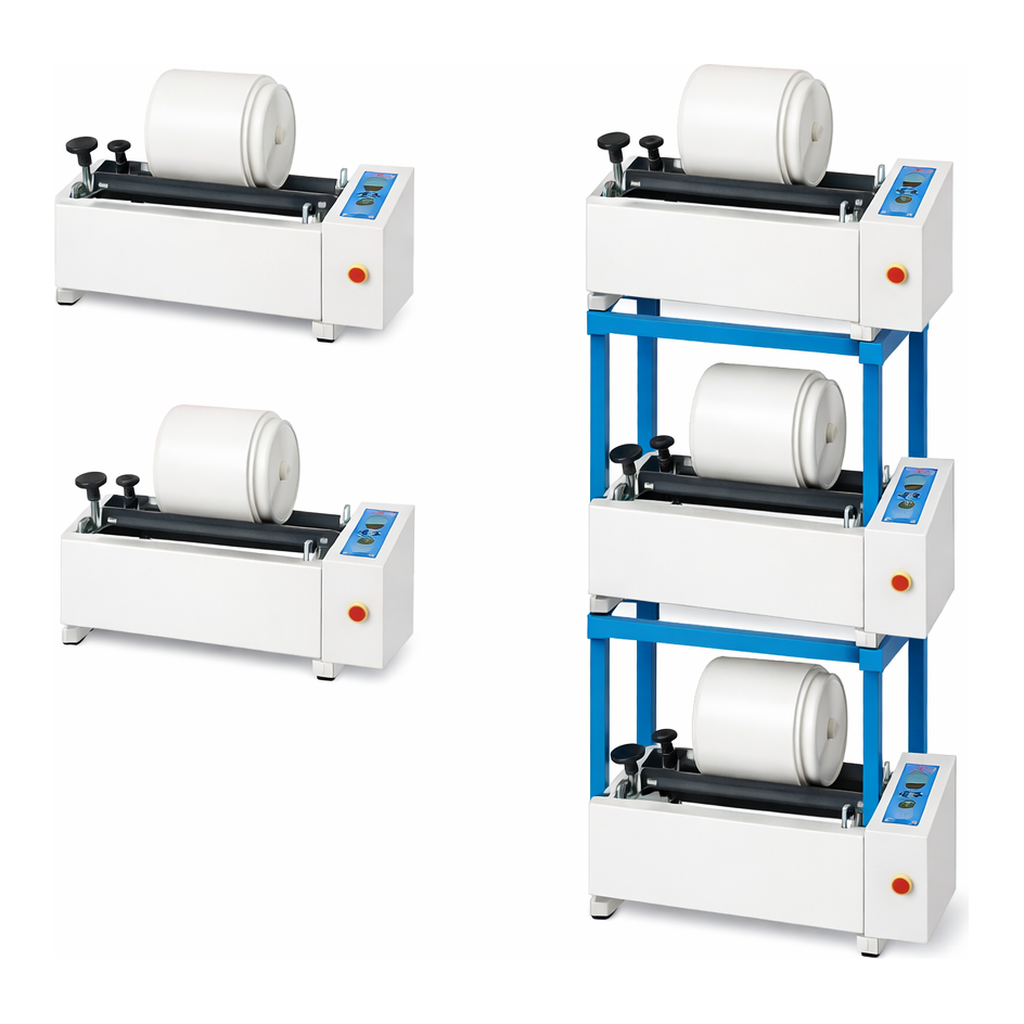 AS ONE Floor Standing Ball Mill, 플로어 스탠딩 포트밀 회전가대