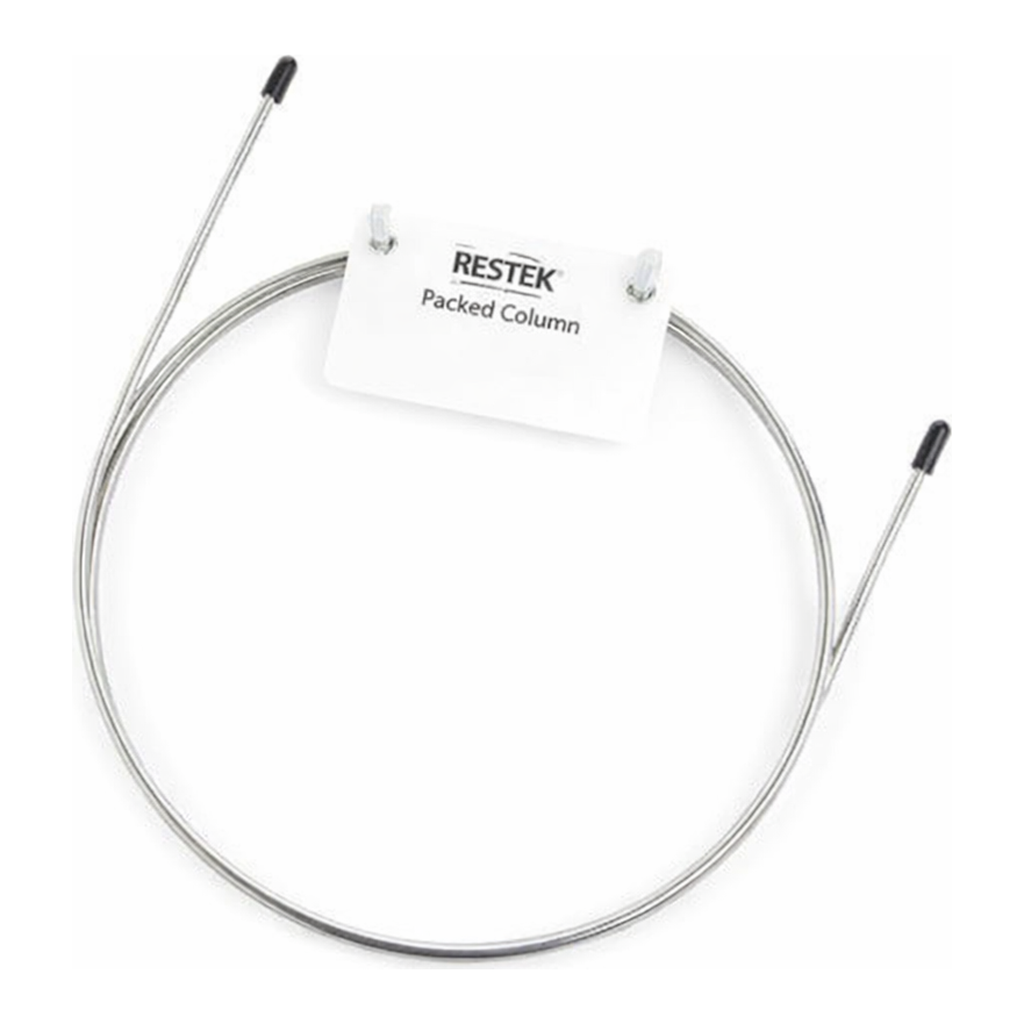 Restek Packed Column, 3% Rt-101 Silcoport W 100/120 6ft, 2mm ID, Stainless