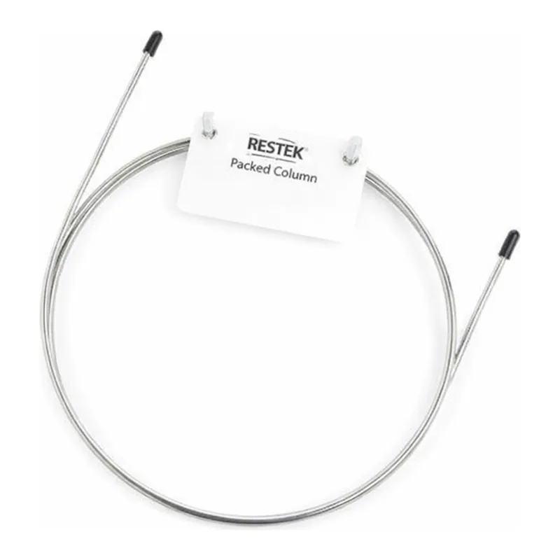 Restek Packed Column, 3% Rt-101 Silcoport W 100/120 6ft, 2mm ID, Stainless