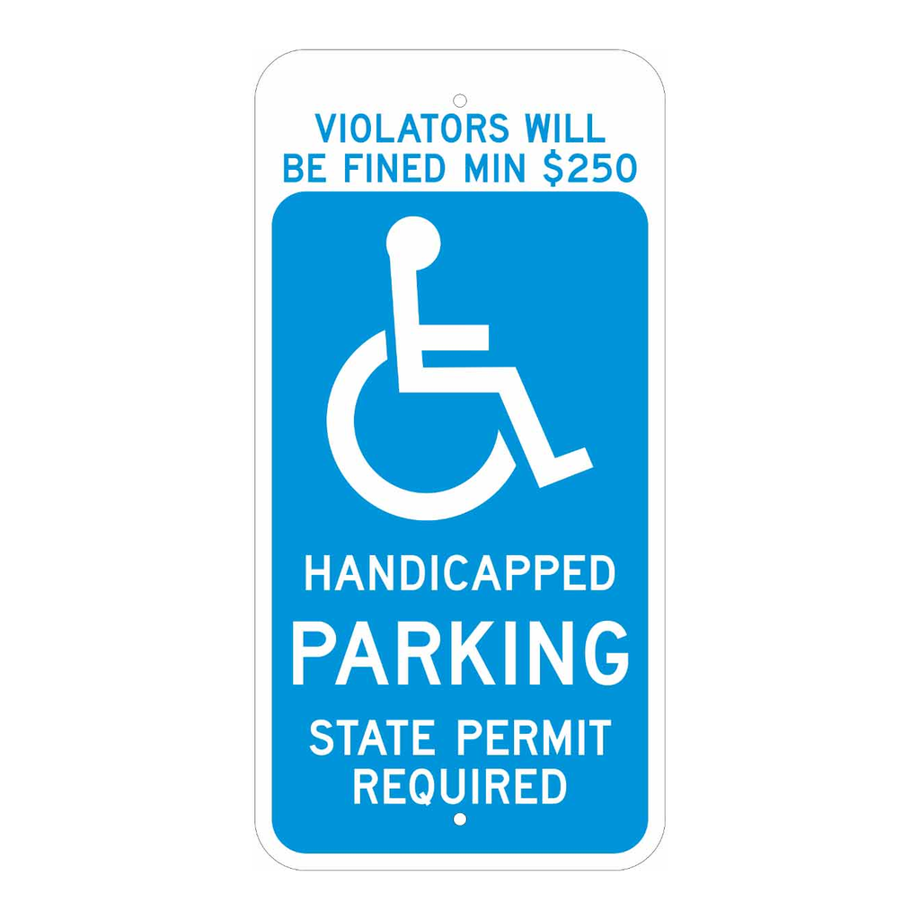 Brady Parking Sign