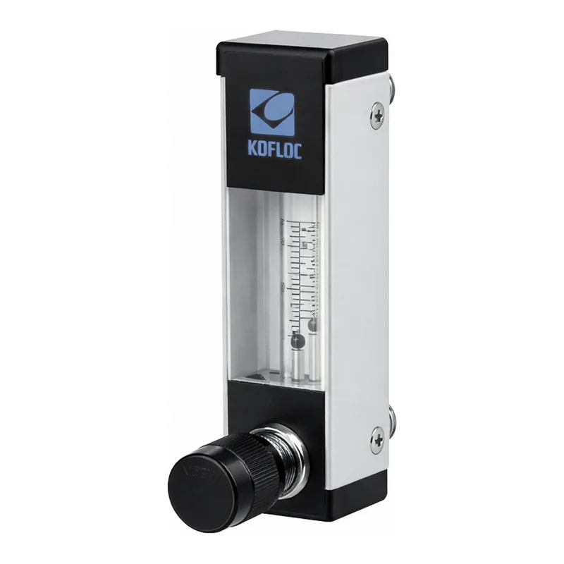 AS ONE Purge Flow Meter(with Needle Valve), 퍼지 유량계(니들밸브부)