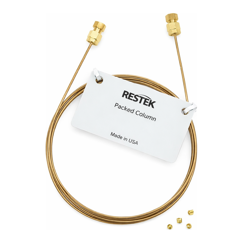 Restek Micropacked GC Column, 5A Mole Sieve 80/100 1m, 1.00mm ID
