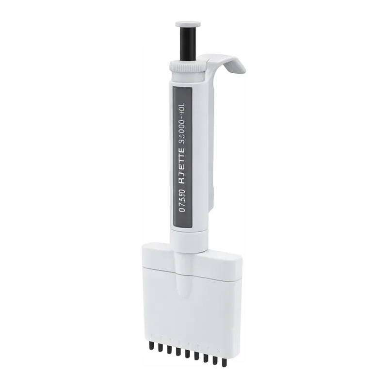 IKA 피펫 다중 채널 피펫, 가변 용량 IKA PETTE multi 8 x 0.5-10 µl