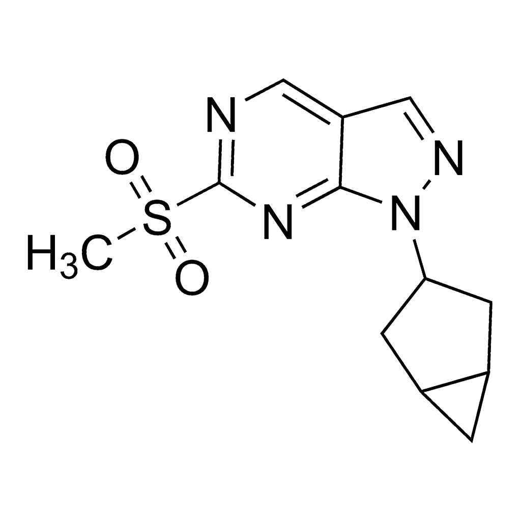 Merck 1-(Bicyclo[3.1.0]hexan-3-yl)-6-(methylsulfonyl)-1H-pyrazolo[3,4-d]pyrimidine