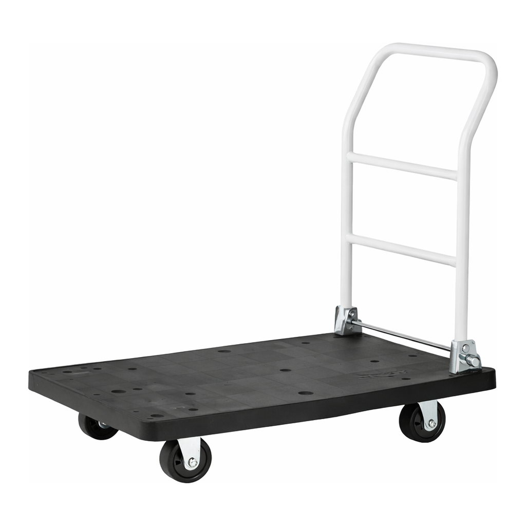 OFFICENEX [P]흑색 접이식대차(750X450X880mm/150Kg/NAVI)