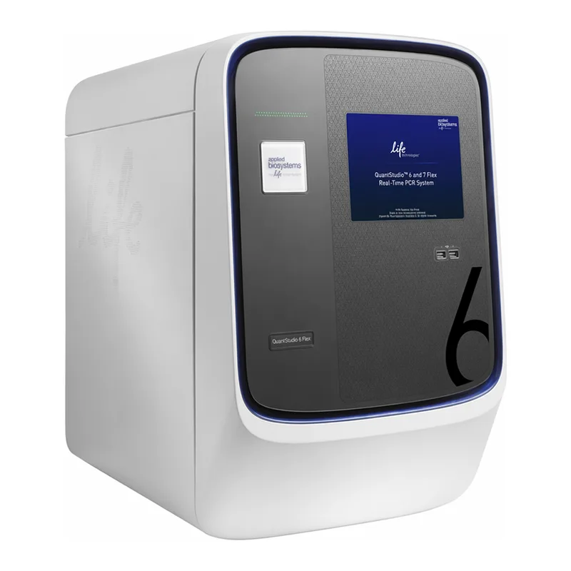 Thermo Fisher Scientific QuantStudio 6 Flex Real-Time PCR System, 384-well, laptop