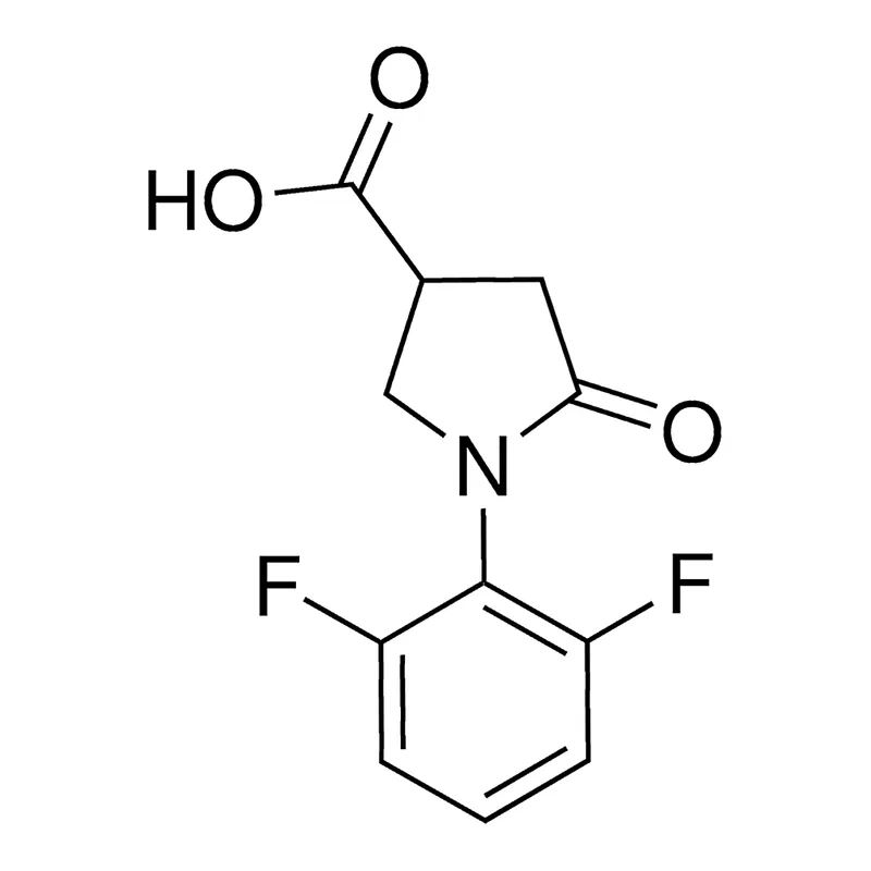 Merck 1-(2,6-Difluorophenyl)-5-oxo-3-pyrrolidinecarboxylic acid