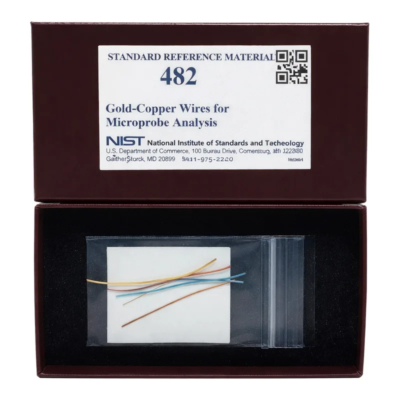 Merck Gold-copper wires for microprobe analysis