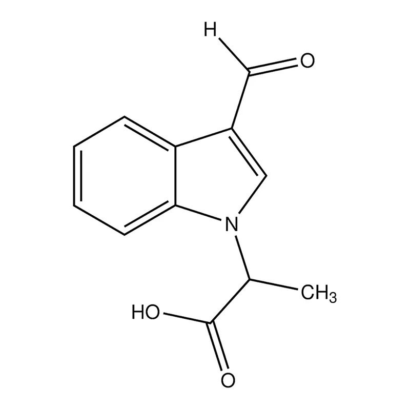 Merck 2-(3-Formyl-1H-indol-1-yl)propanoic acid