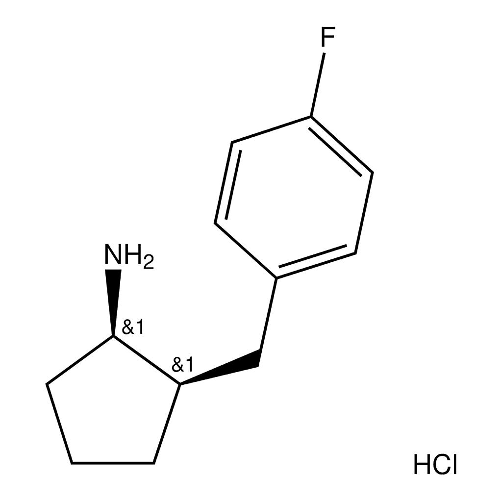 Merck rac-[(1R,2R)-2-(4-Fluorobenzyl)cyclopentyl]amine hydrochloride