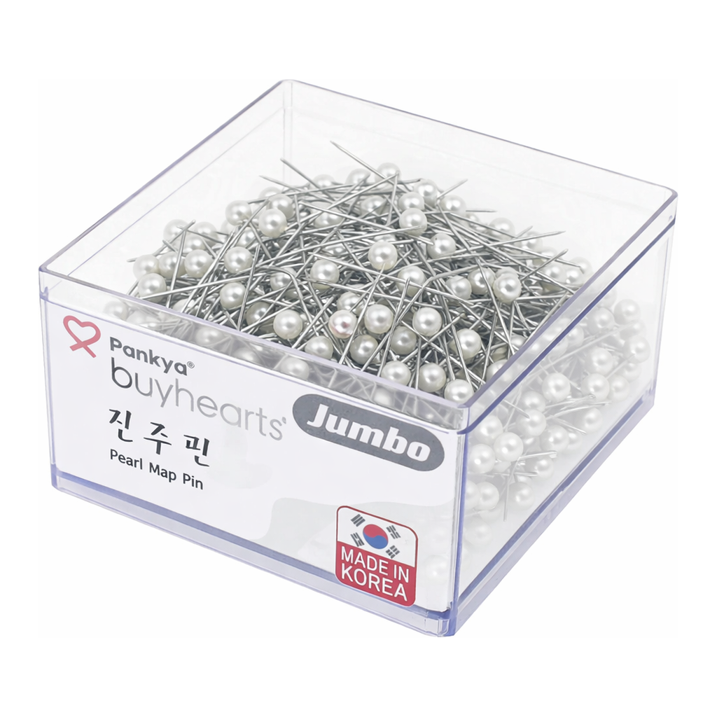 OFFICENEX 바이하츠 점보진주핀(33mm x 4mm)