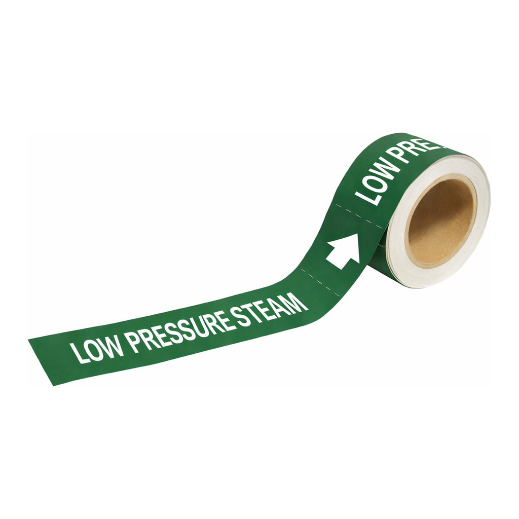Brady LOW PRESSURE STEAM Pipe Markers-To-Go