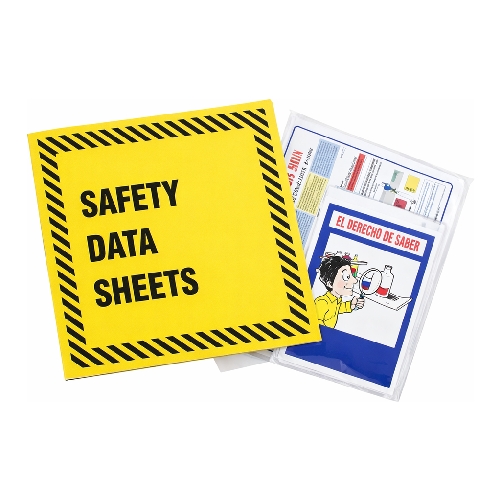 Brady 3 Inch Yel MSDS Binder With Insert