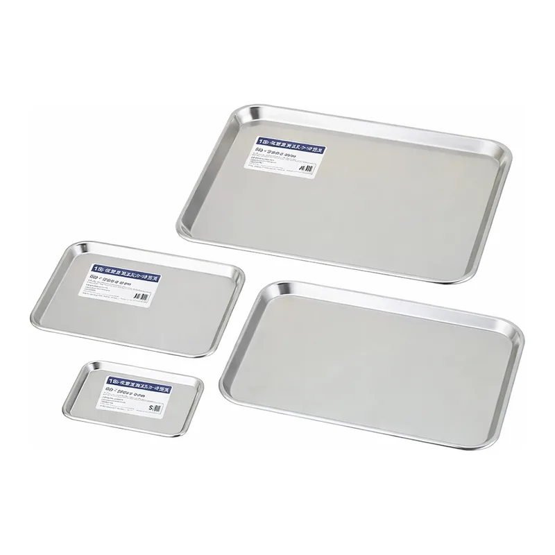 AS ONE ECO CLEAN Shallow Type Tray SUS, 얕은 트레이(에코 클린)