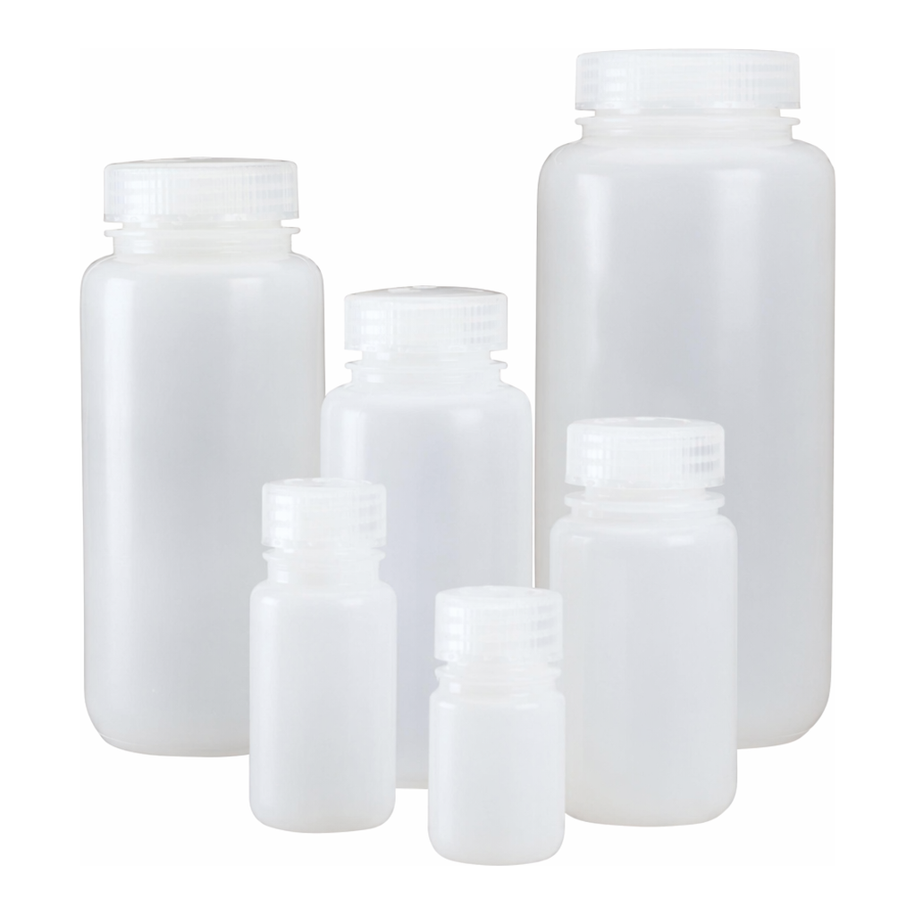 Thermo Fisher Scientific Nalgene Wide-Mouth LDPE Bottles with Closure: Bulk Pack
