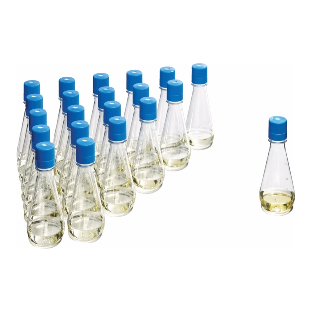 Thermo Fisher Scientific Nalgene Single-Use PETG Erlenmeyer Flask with Plain Bottom: 멸균