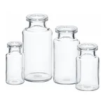 Thermo Fisher Scientific Nalgene PETG Serum Vial with Crimp Finish: 멸균된 압착 포장 모듈, 3mL