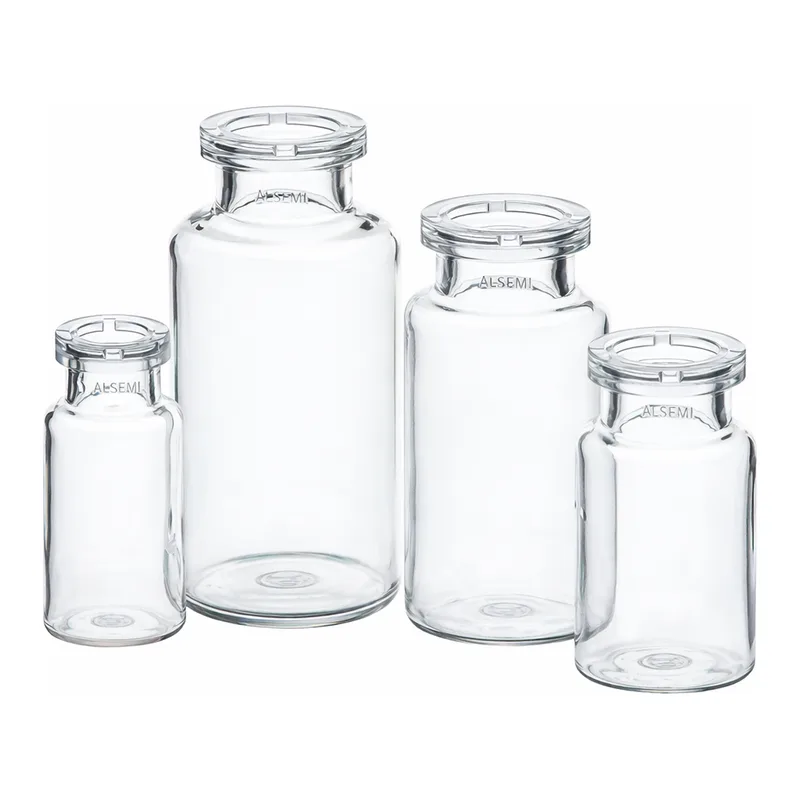 Thermo Fisher Scientific Nalgene PETG Serum Vial with Crimp Finish: 멸균된 압착 포장 모듈, 3mL