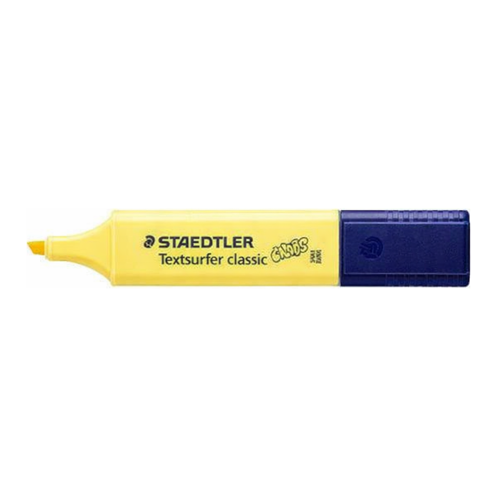 OFFICENEX 스테들러 파스텔 형광펜 옐로우 364C-100