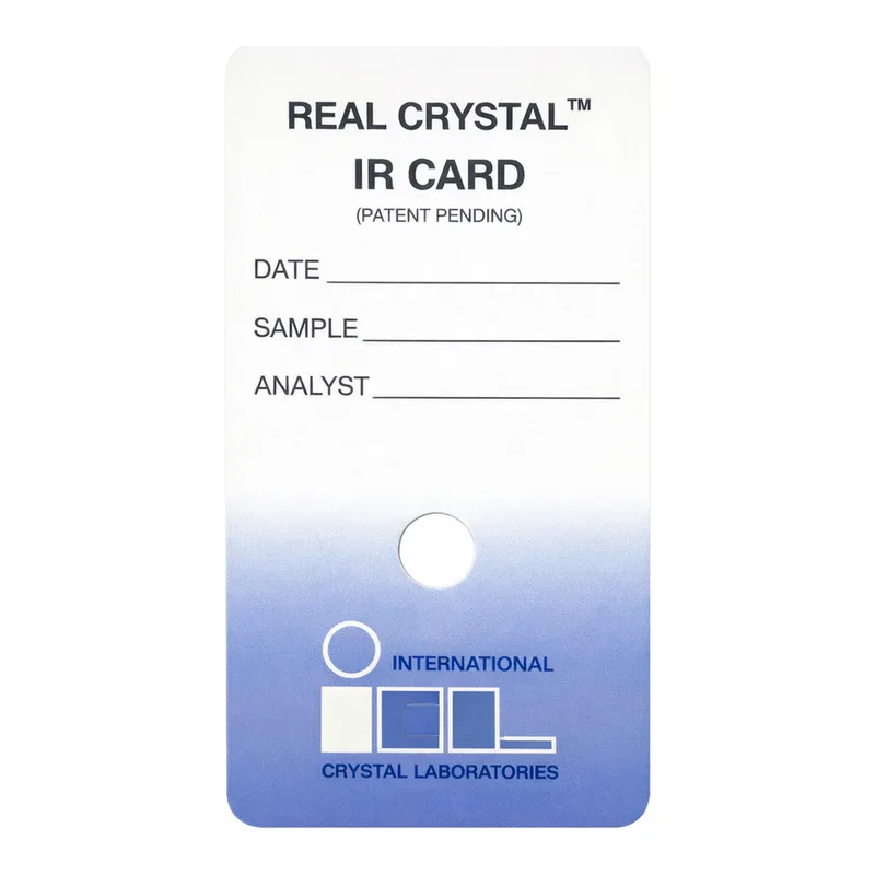 Merck Real Crystal(R) IR sample cards