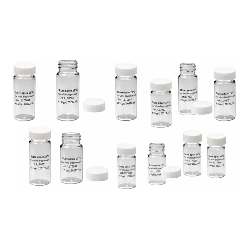 AS ONE Screw Cap Vial Glass, 스크루 캡 바이알(낱개 판매)