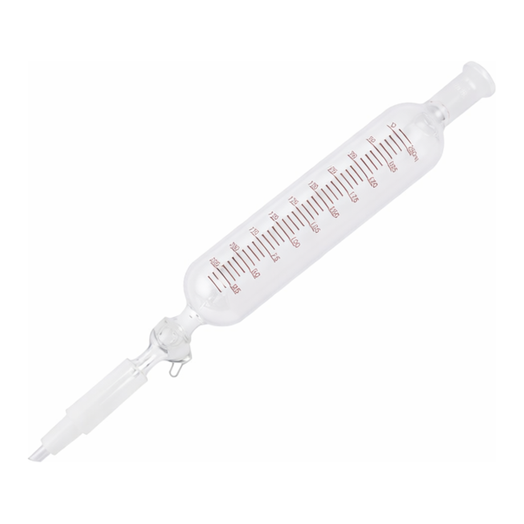 AS ONE Cylindrical Separatory Funnel (Glass Cock) 60mL