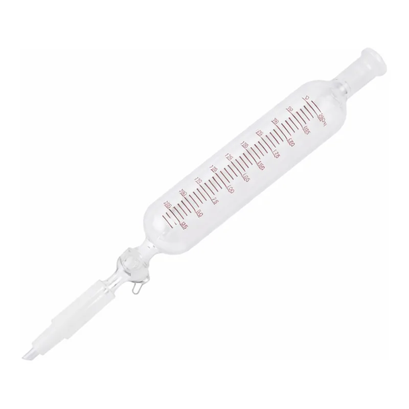 AS ONE Cylindrical Separatory Funnel (Glass Cock) 60mL