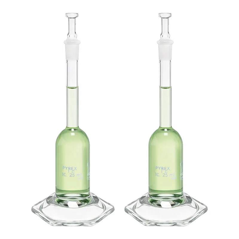 Thermo Fisher Scientific PYREX Class A Micro Volumetric Flask, Standard Taper Stopper