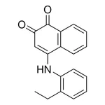 Merck 4-(2-ETHYLANILINO)-1,2-NAPHTHALE-