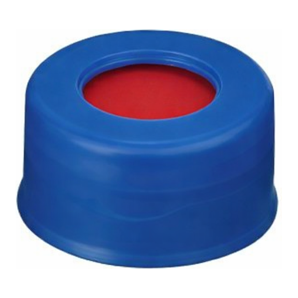 Restek Seals, Poly Crimp, Blue PTFE/Sil/PTFE Liner Pack of 100