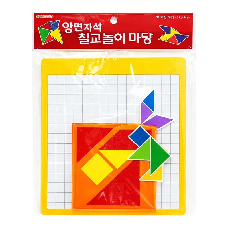 OFFICENEX 양면자석칠교놀이마당(자석)