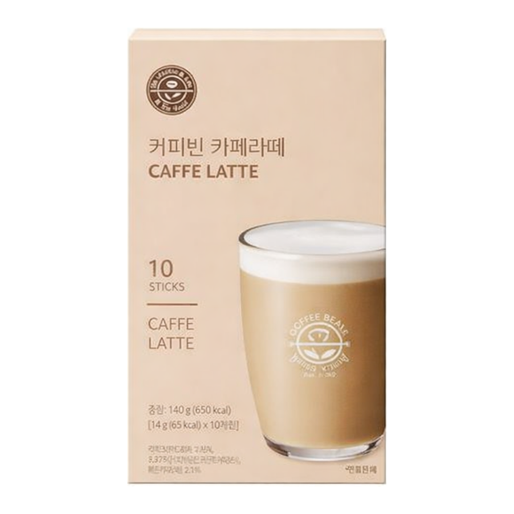 OFFICENEX 커피빈 카페 라떼(14g*10T)