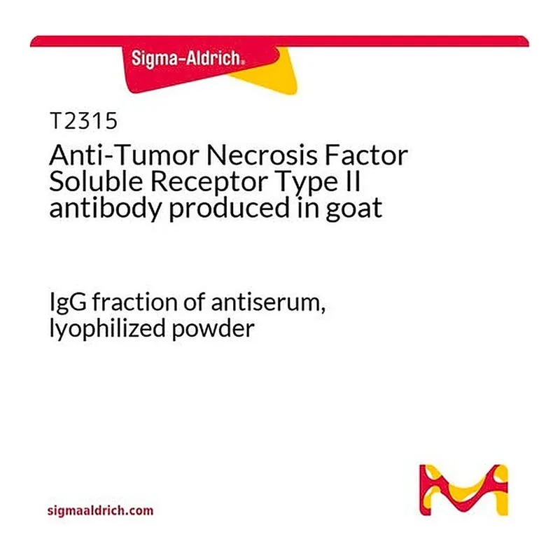 Merck Anti-Tumor Necrosis Factor Soluble Receptor Type II antibody produced in goat