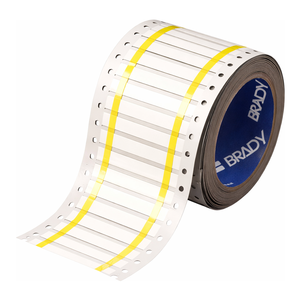 Brady PermaSleeve High Temperature Heat Shrink Labels, 3/32" Dia, for 3" Core Printers