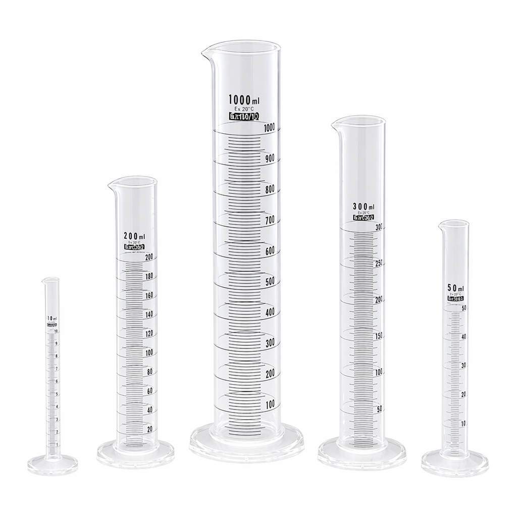 AS ONE Chemical Graduated Cylinder PMMA, 아크릴 메스실린더