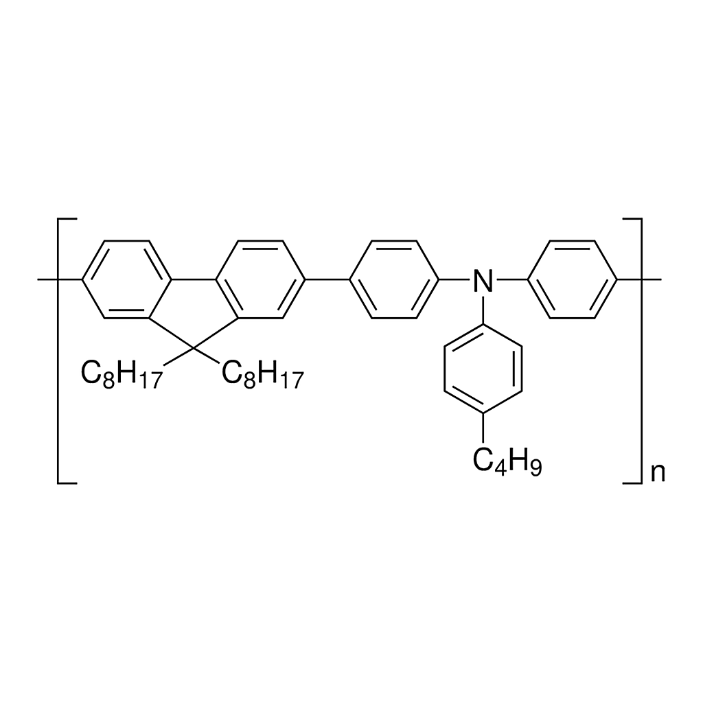 Merck Poly[(9,9-dioctylfluorenyl-2,7-diyl)-co-(4,4'-(N-(p-butylphenyl))diphenylamine)]