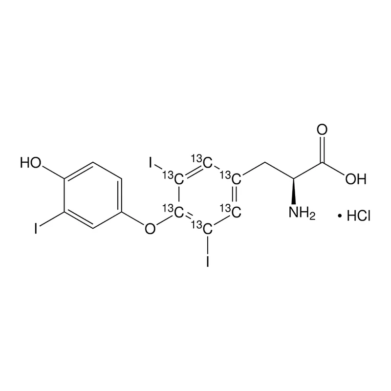 Merck 3,3',5-Triiodothyronine-(tyrosine phenyl-13C6) hydrochloride