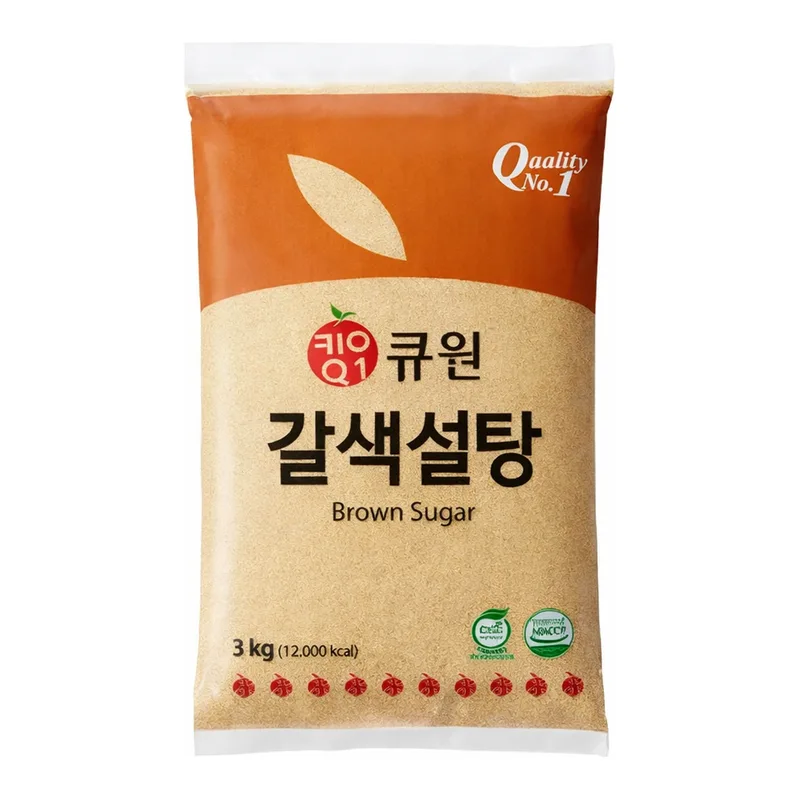 OFFICENEX 삼양사 큐원설탕(황백당3KG)
