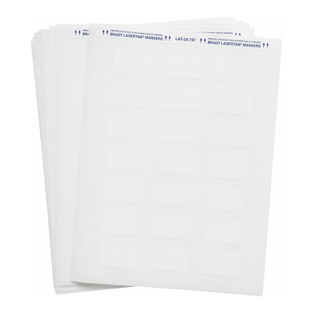 Brady LaserTab PermaShield Polyester Labels