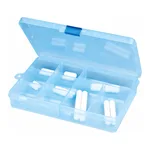 Daihan Science PTFE Plain-type Stirrer Bar-Set, for Lab & Industry, L15~80 mm, 16pcs/set<br>Exc