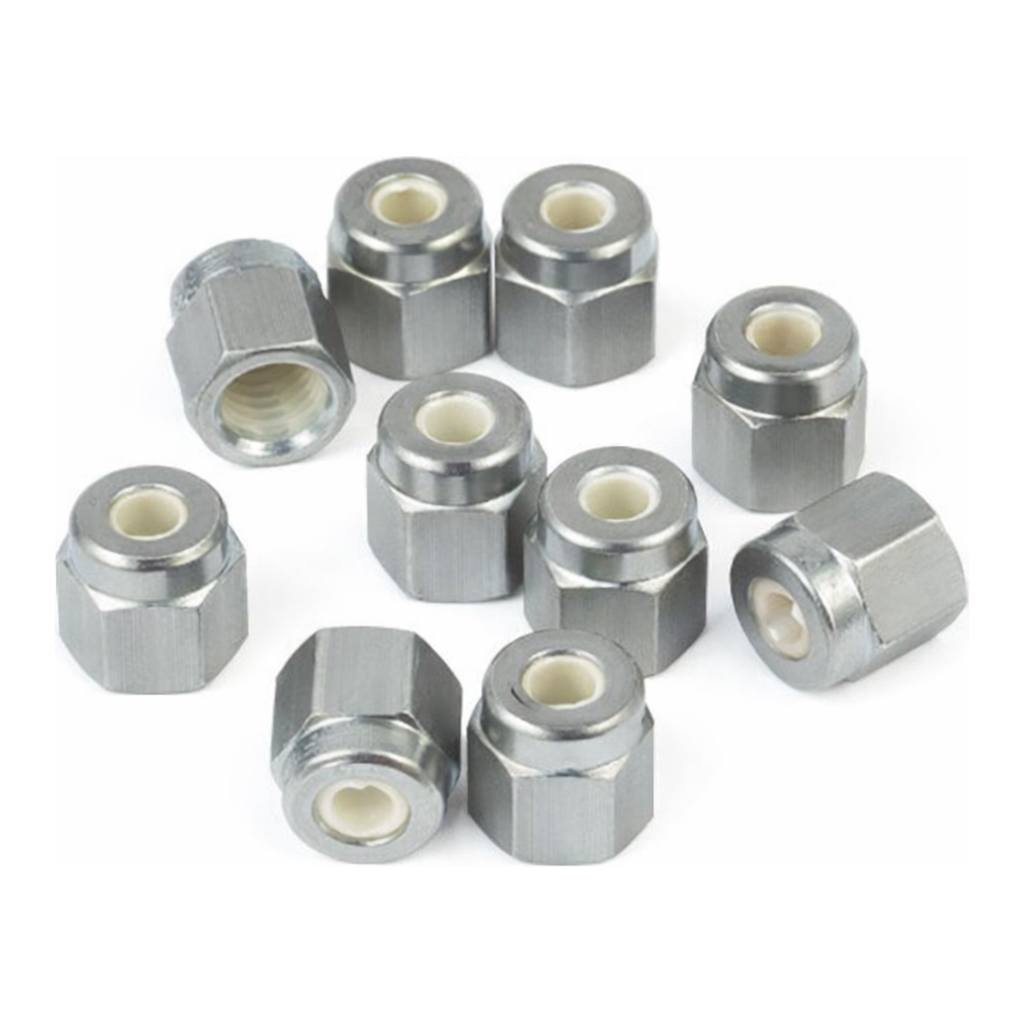 Restek Swagelok Fitting, Stainless Steel, 1/8in Nut, 10-pk