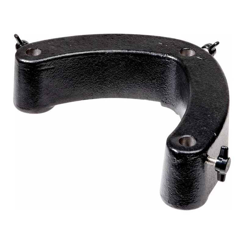 Thermo Fisher Scientific Cole-Parmer Heavy Duty, Cast Iron, U-shaped Base, 7 x 7 in., for 1/2 in. Diameter. Rods
