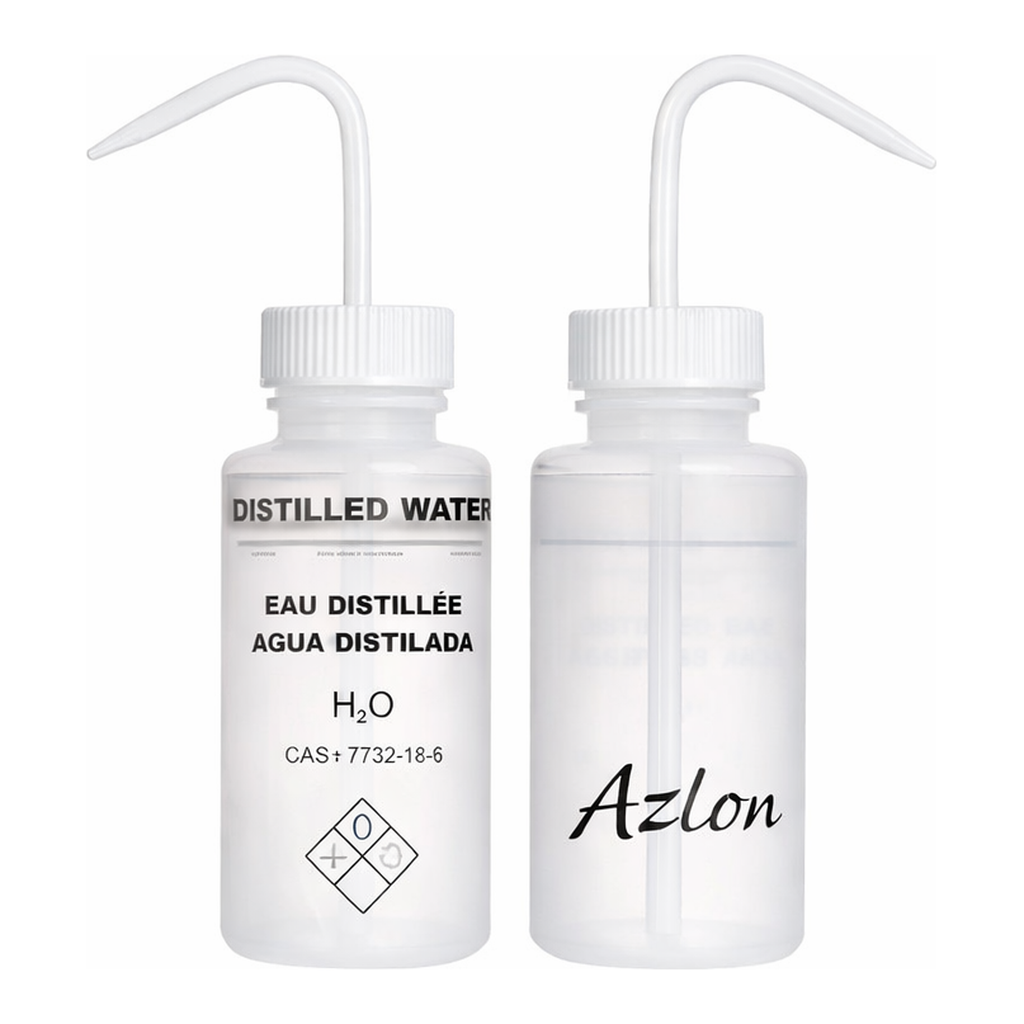 Merck AzlonÂ Multi-Lingual Unvented Wash Bottles