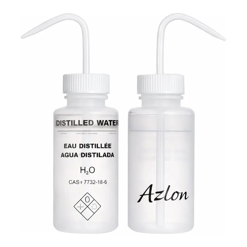 Merck Azlon Multi-Lingual Unvented Wash Bottles
