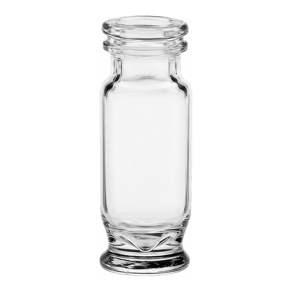 Waters Clear Glass 12 x 32 mm Snap Neck Max Recovery Vial, 2 mL Volume, 100/pk