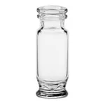 Waters Clear Glass 12 x 32 mm Snap Neck Max Recovery Vial, 2 mL Volume, 100/pk