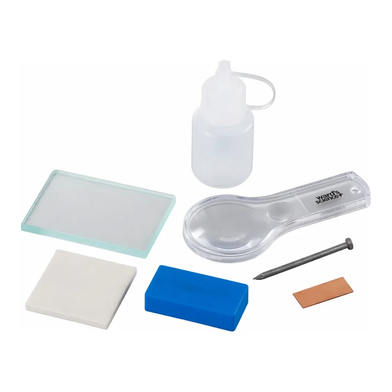 AS ONE Mineral and Mineral Test Kit, 광물 및 미네랄 테스트 키트