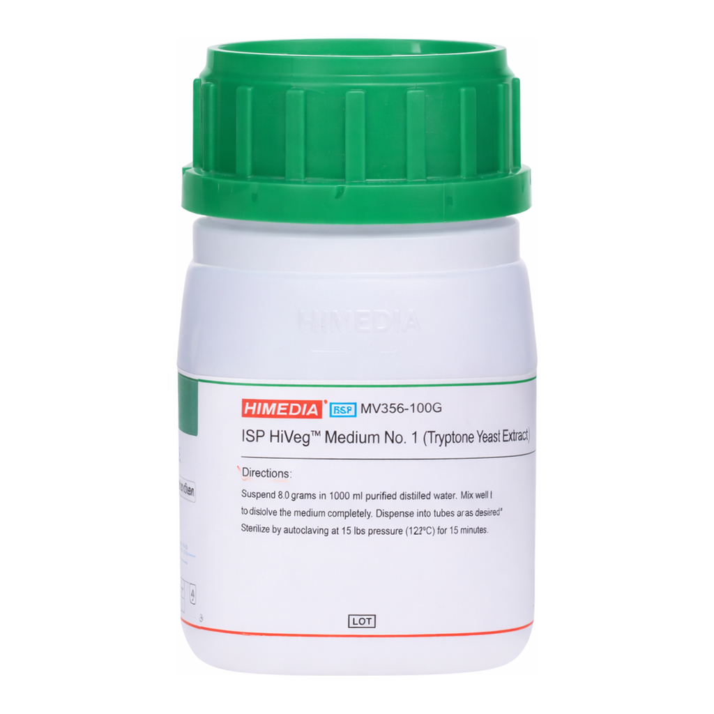 Himedia ISP HiVeg Medium No. 1 (Tryptone Yeast Extract HiVeg Broth)