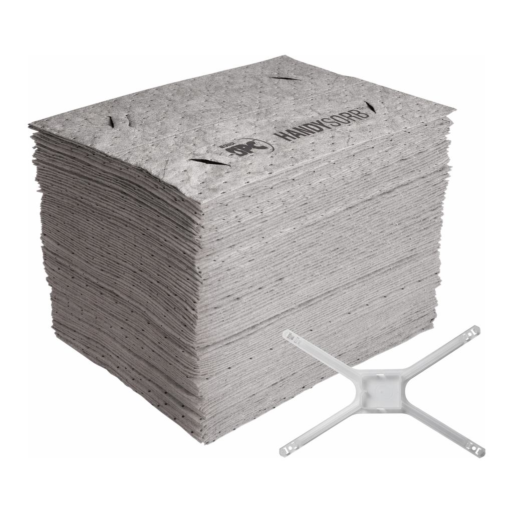 Brady HandySorb Mop System Basic Universal Pad Refills with Mop Adapter
